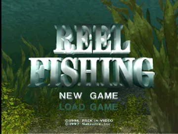 Reel Fishing (US) screen shot title